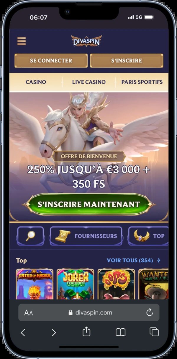 Un aperçu de divaspin casino